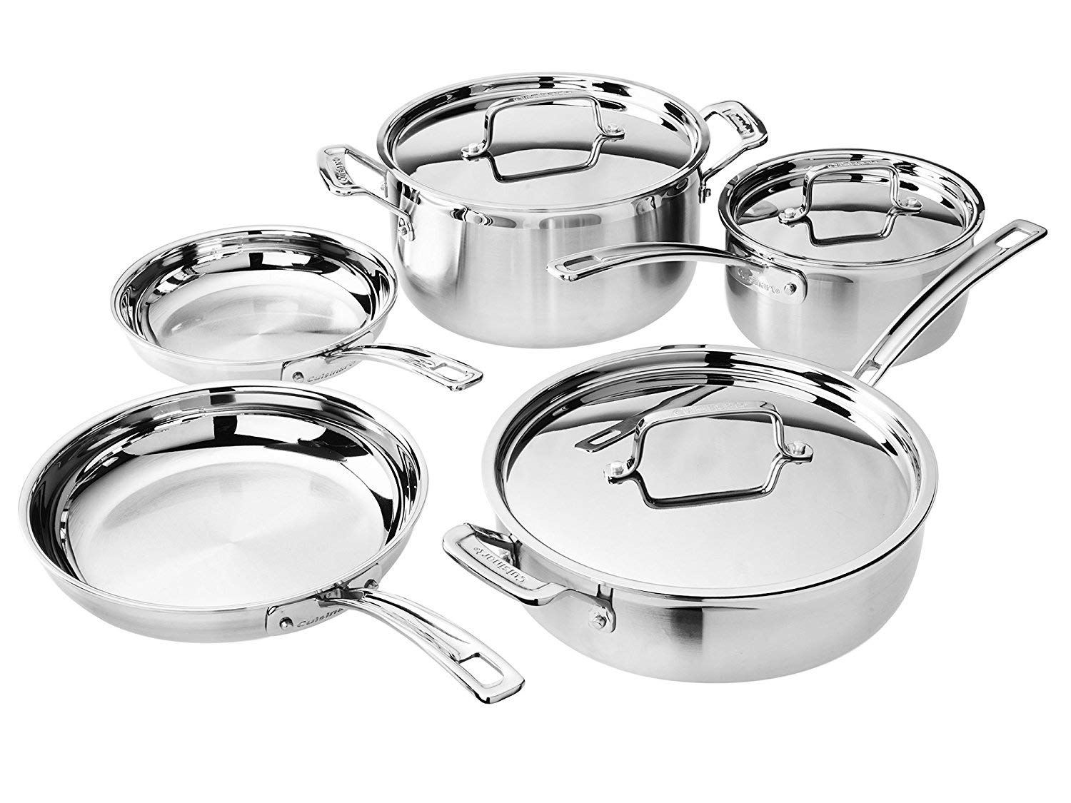 Cuisinart Multiclad Pro Cookware Set $129.99 at Amazon