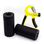 barbell grips and hand grip strengthener - $13.95 Amazon