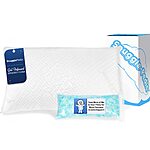 Snuggle-Pedic Gel Infused Memory Foam Cooling Pillow - Shredded Memory Foam - King Size $19.8