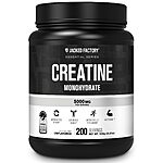 Prime Members: 35.27-Oz (200 Servings) Jacked Factory Creatine Monohydrate Powder $22.50 w/ Subscribe &amp; Save + Free S/H