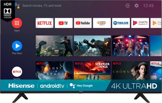 Hisense - 65" Class H6510G Series LED 4K UHD Smart Android TV $249.99 Clearance Where Available For Shipping/Pickup . YMMV