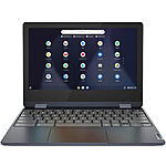 Lenovo - Flex 3 Chromebook 11.6&quot; HD Touch-screen Laptop - Mediatek MT8183 - 4GB - 64GB eMMC - Abyss Blue $99