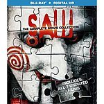 Saw: The Complete Movie Collection (Blu-ray + Digital HD) (VUDU Instawatch Included) $12.45 + Free Store Pickup