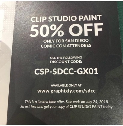 $25 for Clip Studio Paint PRO - 50% OFF MSRP - Comic, Manga and Illustration Software for Mac &amp; Windows $49.99