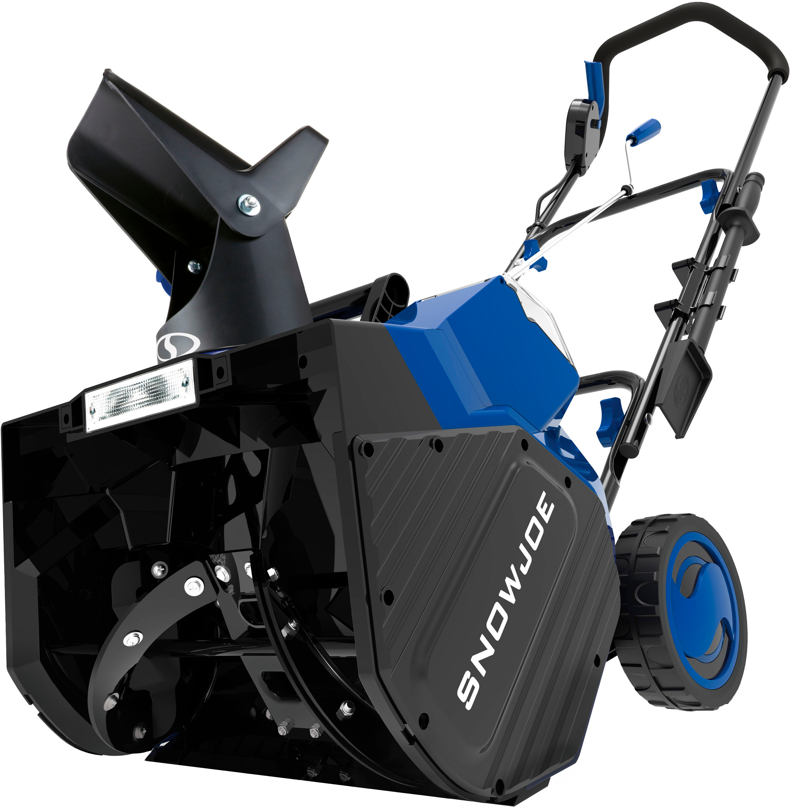 Snowjoe 18 inch cordless snow blower with 2×4ah batteries and charger $200