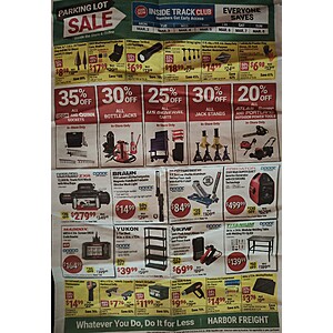 Harbor Freight 2026 March Parking Lot Sale Badland 12,000 Winch $279.99