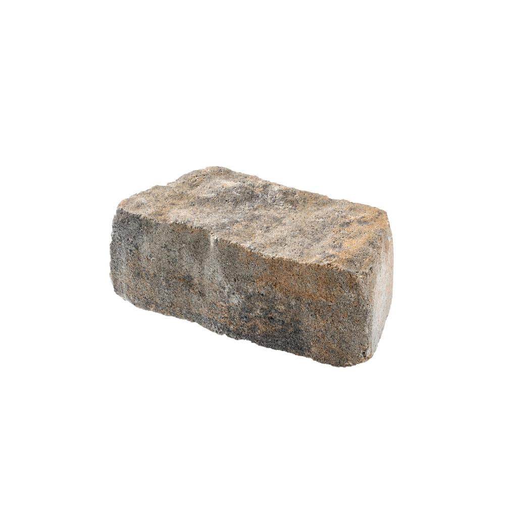 Oldcastle Mini Beltis 3 in. H x 8 in. W x 4 in. D Harbor Concrete Retaining Wall Block (378-Piece/Pallet) 16253071 $1.68