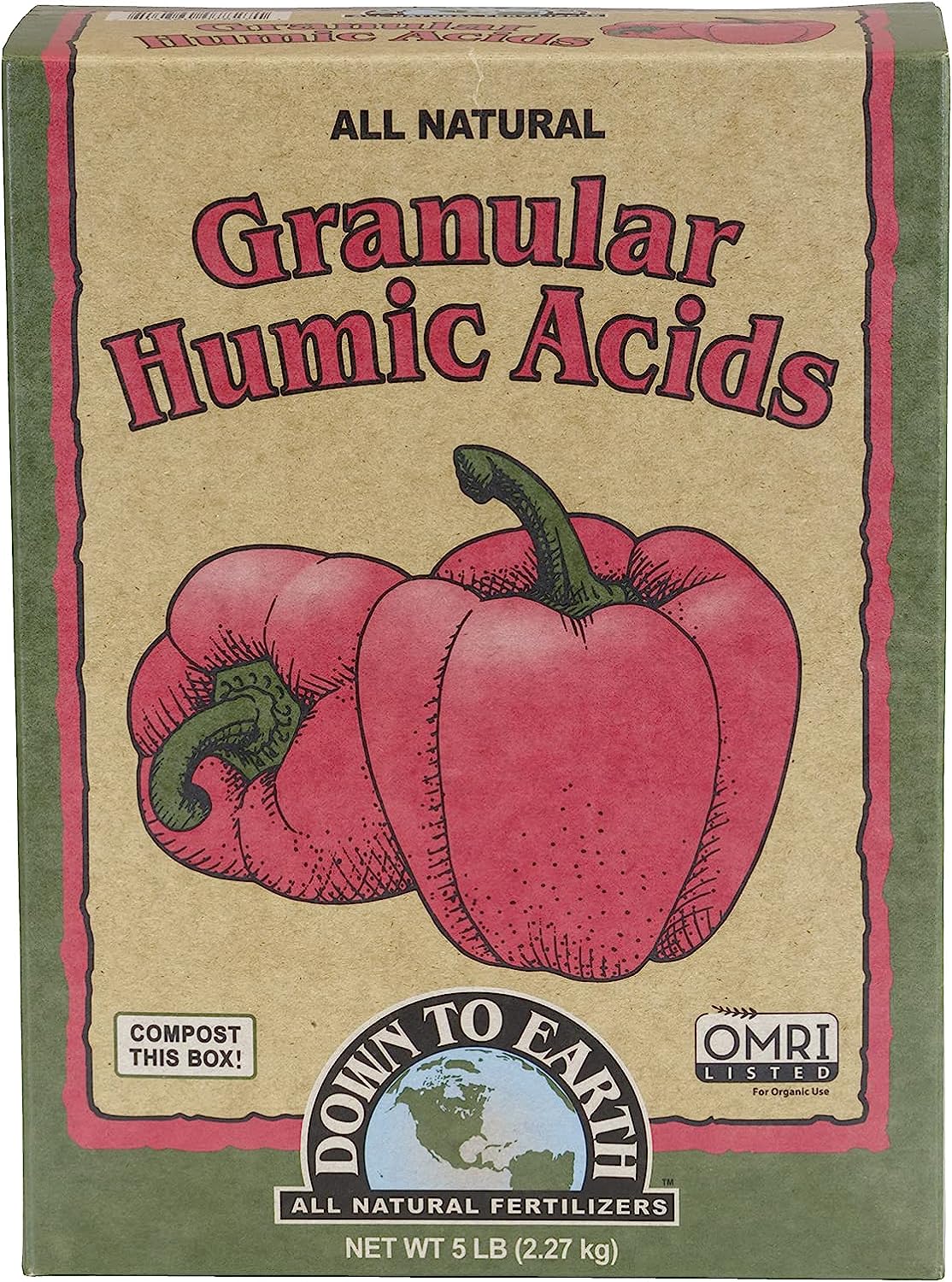 Down to Earth Organic Granular Humic Acids Fertilizer Mix, 5 lb $10.48