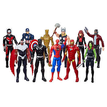 Marvel Titan Hero Series Mega Collection, 11-pack of 12-inch action figures - $49.99 @ Costco