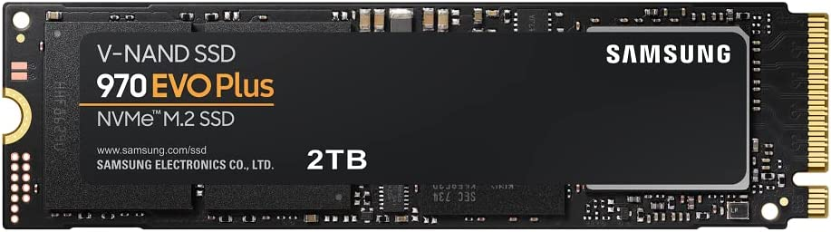 Amazon.com: Samsung 970 EVO Plus SSD 2TB NVMe M.2 Internal Solid State Hard Drive, V-NAND - Multiple Retailers $139.99