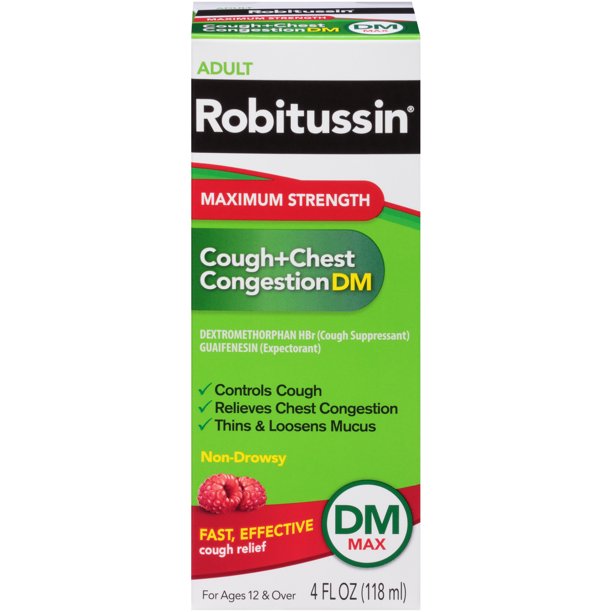 Robitussin Maximum Strength cough and chest congestion - walmart.com  .98 YMMV $0.98