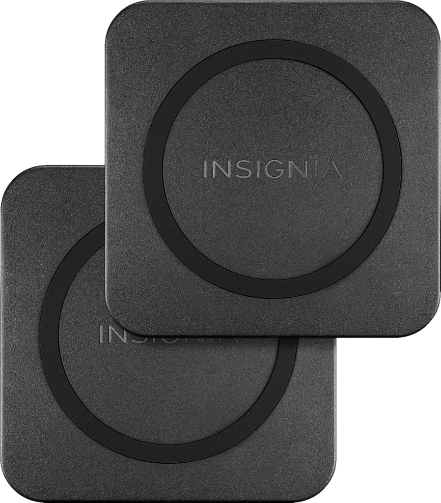 Insignia™ 10 W Qi Certified Wireless Charging Pad for Android/iPhone (2 Pack) Black NS-MWPC10KTP - $6.49