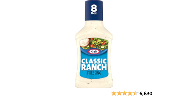 **back**Kraft Classic Ranch Dressing (8 oz Bottle) Amazon - $1.25