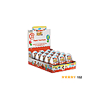Kinder Joy Birthday Eggs, Cream And Chocolatey Wafers With Toy Inside, Individually Wrapped, Great For Party Favors, 10.5 Oz, Bulk 1 Pack, 15 Eggs - $17.93