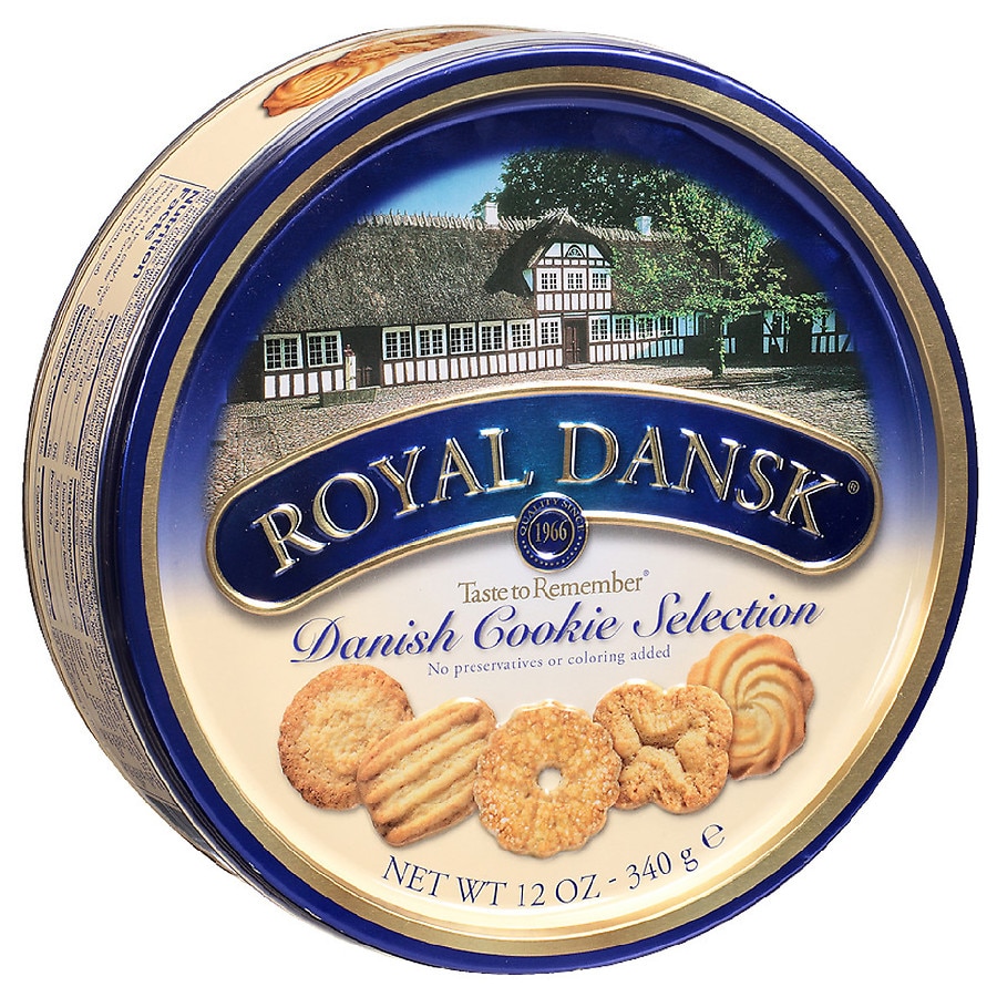 Royal Dansk Taste To Remember Danish Cookie Selection12.0oz - Buy 1 get 1 free $3.49 [$1.745 per box]