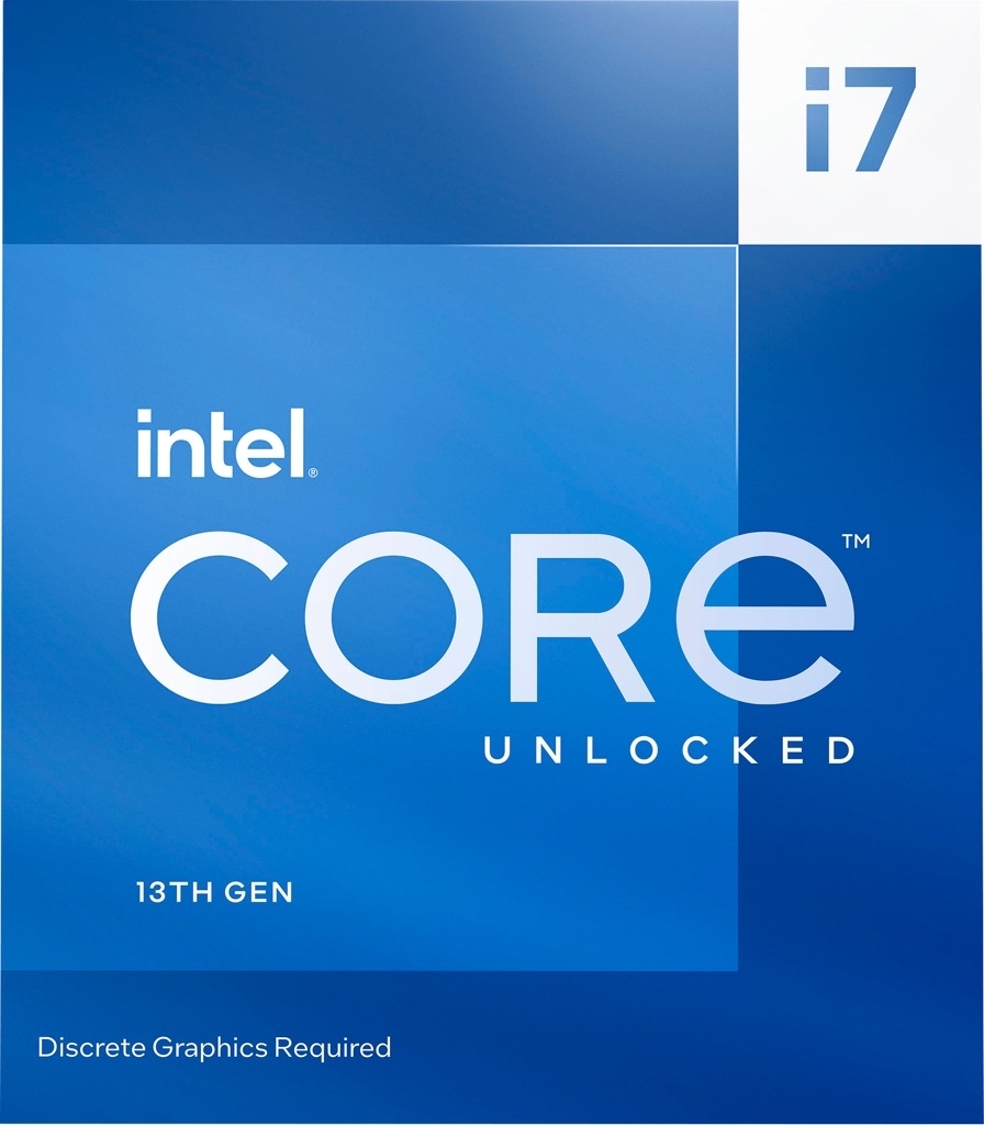 Intel Core i7-13700KF 13th Gen 6 cores 8 P-cores + 8 E-cores 30M Cache, 3.4 to 5.4 GHz LGA1700 Unlocked Desktop Processor BX8071513700KF - $349.99