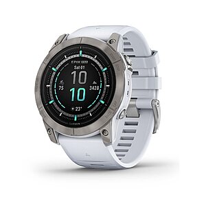 Garmin epix Pro (Gen 2) Sapphire Edition, 51mm, High Performance Smartwatch, Advanced Training Technology, Built-in Flashlight, Whitestone $681