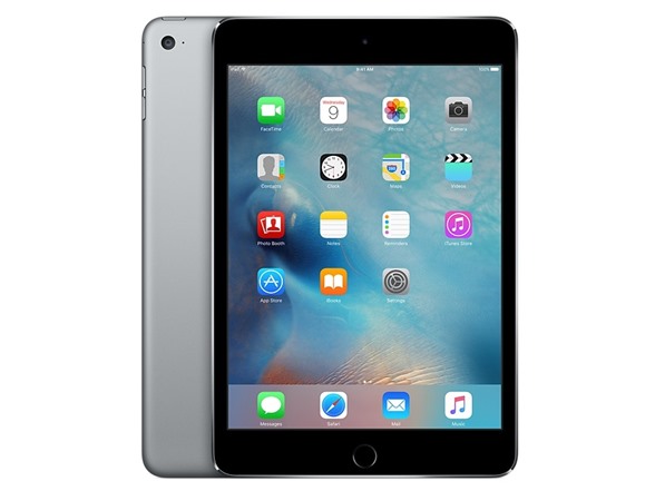 Apple iPad Mini (4th Generation) Wi-Fi Tablet, Space Gray 16GB $159.99