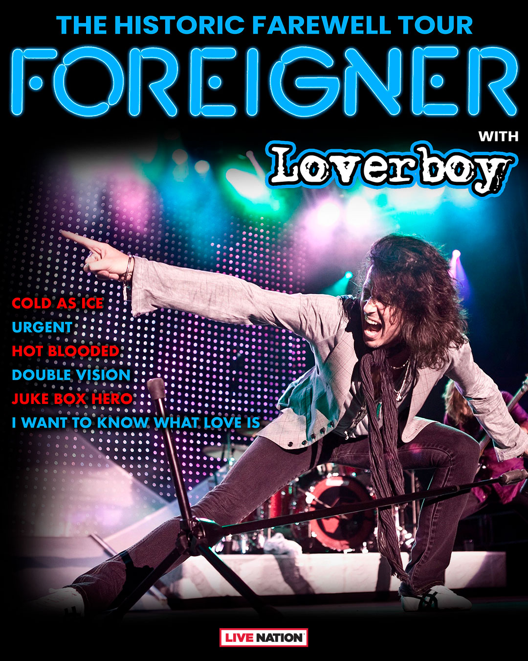 Foreigner and Loverboy Concert Tickets (Lawn) 2 for $40 in Multiple Cities July - Sept. 2023 at Costco.com