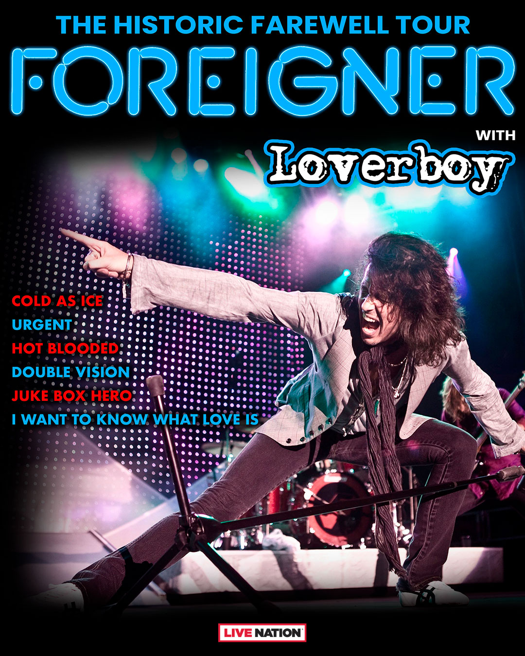 Foreigner Loverboy Tour 2024 Setlist Dyane Grethel