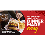 Red Robin: Gourmet Burger, Endless Fries and Drink $10 (Valid for Dine-in Only)