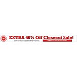 Saveology / Crowdsavings Daily Deal Site 40% Off Closeout Sale in Some Cities, YMMV