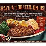 Black Angus Restaurants - Free 5 oz Lobster Tail with Steak Entree Purchase through April 27, 2015