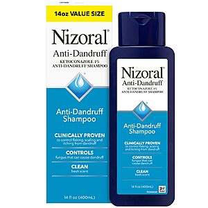 14-oz Nizoral Anti-Dandruff Shampoo with 1% Ketoconazole $25.64 with $10 Credit $15.64