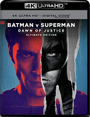 Limited time: Batman v. Superman: Dawn of Justice Ultimate Edition (4K UHD + Digital HD) $10.8