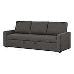 South Shore Live-it Cozy 3-Seat Charcoal Gray Sofa Bed $510.46