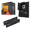 Microcenter AMD Ryzen 5 7600X3D, ASUS B650-E TUF Gaming WiFi AM5, G.Skill Flare X5 Series 32GB DDR5-6000 Kit, Computer Build Bundle $399.99