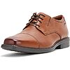 Clarks Men's Cosgrove Cap Oxford, Dark Tan Leather, 10 $21.47