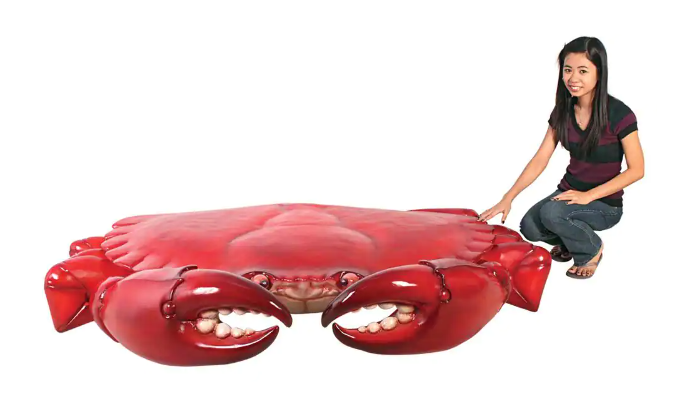 *Price Drop* Colossal Crustacean Grand Scale Giant King Crab Statue $1481 @ Home Depot + Free Shipping