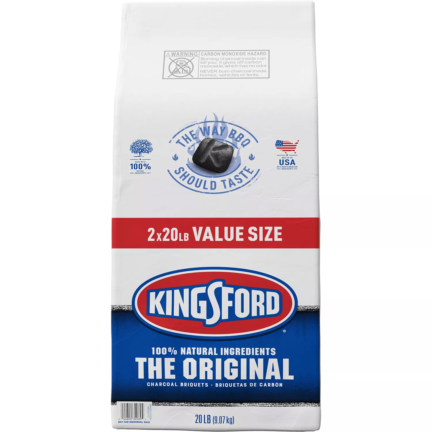 Kingsford Charcoal 2x20 Lb. bags for $20