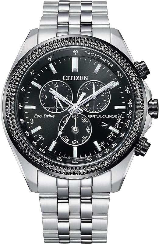 Citizen Men's Eco-Drive Classic Chronograph Watch in Stainless Steel with Perpetual Calendar - $198.09