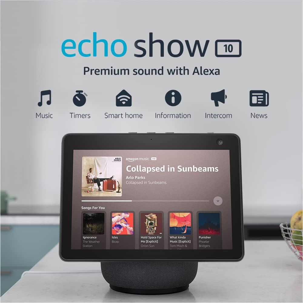 Amazon Echo Show 10 (3rd gen) - 20% off plus trade in deal $156