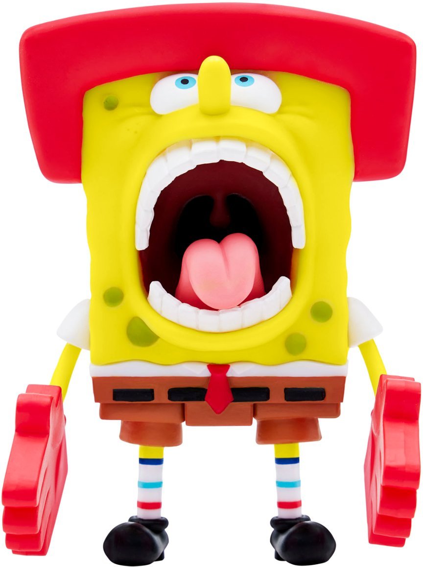Super7 - ReAction 3.75 in Plastic SpongeBob SquarePants - Kah-Rah-Tay SpongeBob $5.99