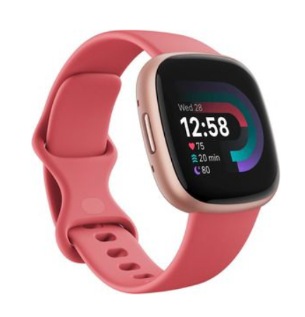 Fitbit Versa 4 Fitness Smartwatch (Pink Sand) $57.49 + Other Schools