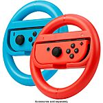Joy Con Racing Wheel Rocketfish Two Pack For Nintendo Switch &amp; Switch OLED - Red/Blue $5.99 @ Best Buy + Free PU