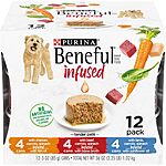 24-Count 3-oz. Purina Beneful Infused Pate Wet Dog Food Variety Packs $10.35 w/ Subscribe &amp; Save