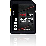 Mushkin Redline Media 512GB UHS-II v60 SD Card $64.99