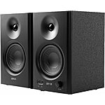 Edifier MR4 Powered Studio Monitor Speakers, 4&quot; Active Near-Field Monitor Speaker - Black (Pair) - $103.99
