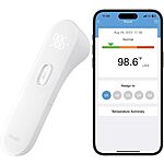 Deal of the day: iHealth Smart Bluetooth Thermometer for Adults and Kids - Wireless No-Touch Digital Thermometer for Forehead - 3 Ultra-Sensitive Sensors, Large LED Digit - $9.99