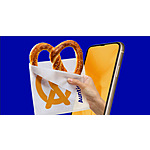 Free Pretzel at Auntie Anne's on April 26th for National Pretzel Day for reward members