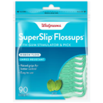 Walgreens SuperSlip Flossups Mint 90.ct  Two for $3.58 a/BOGO50% and 20% off code free pick up at $10