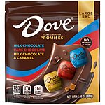 DOVE PROMISES Milk Chocolate, Dark Chocolate &amp; Caramel Chocolate Candy, 14.08 oz $6.49 w/ S&amp;S or Free Shipping w/ Prime or on $35+