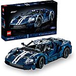 1466-Piece LEGO Technic 2022 Ford GT Car Building Kit $96 + Free Shipping