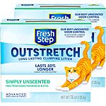 Fresh Step Crystals Health Monitoring Cat Litter, Unscented, 14 lbs (2 Pack of 7lb Bags) Up to 69% Off + Free S/H