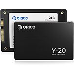 Prime Members: 2TB ORICO Y20 2.5" SATA SSD Internal Solid State Drive $79.20 + Free Shipping