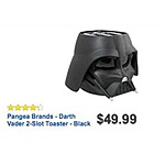 Best Buy Black Friday: Pangea Brands Darth Vader 2-Slot Toaster for $49.99